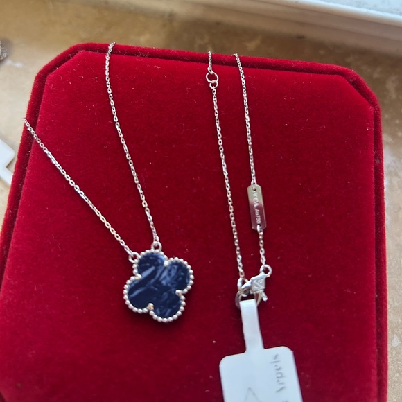 BRANDNEW 18 KARAT REAL GOLD PIETERSITE WHITE GOLD NECKLACE 15mm 16-18 INCHES!!! - Picture 5 of 8